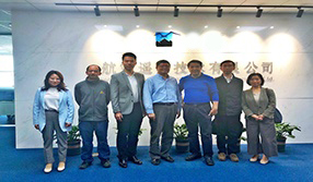 南京師范大學(xué)閭國年教授，親臨飛燕航空遙感進(jìn)行技術(shù)交流